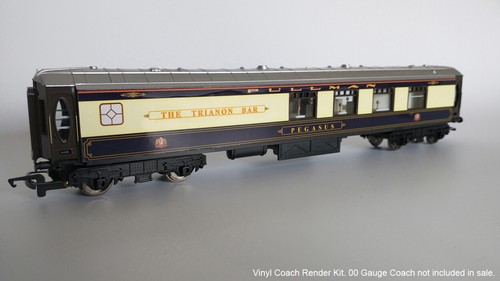 Pullman bar car render - bar,