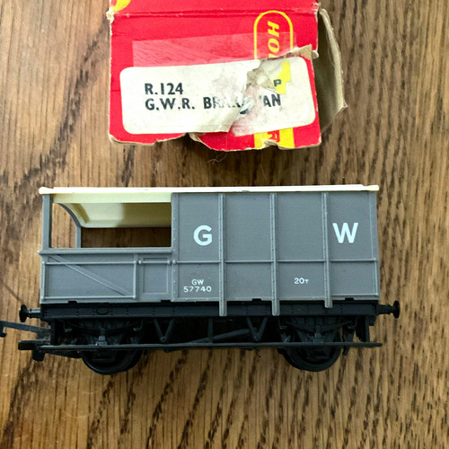 Hornby gauge gwr brake van - oo,